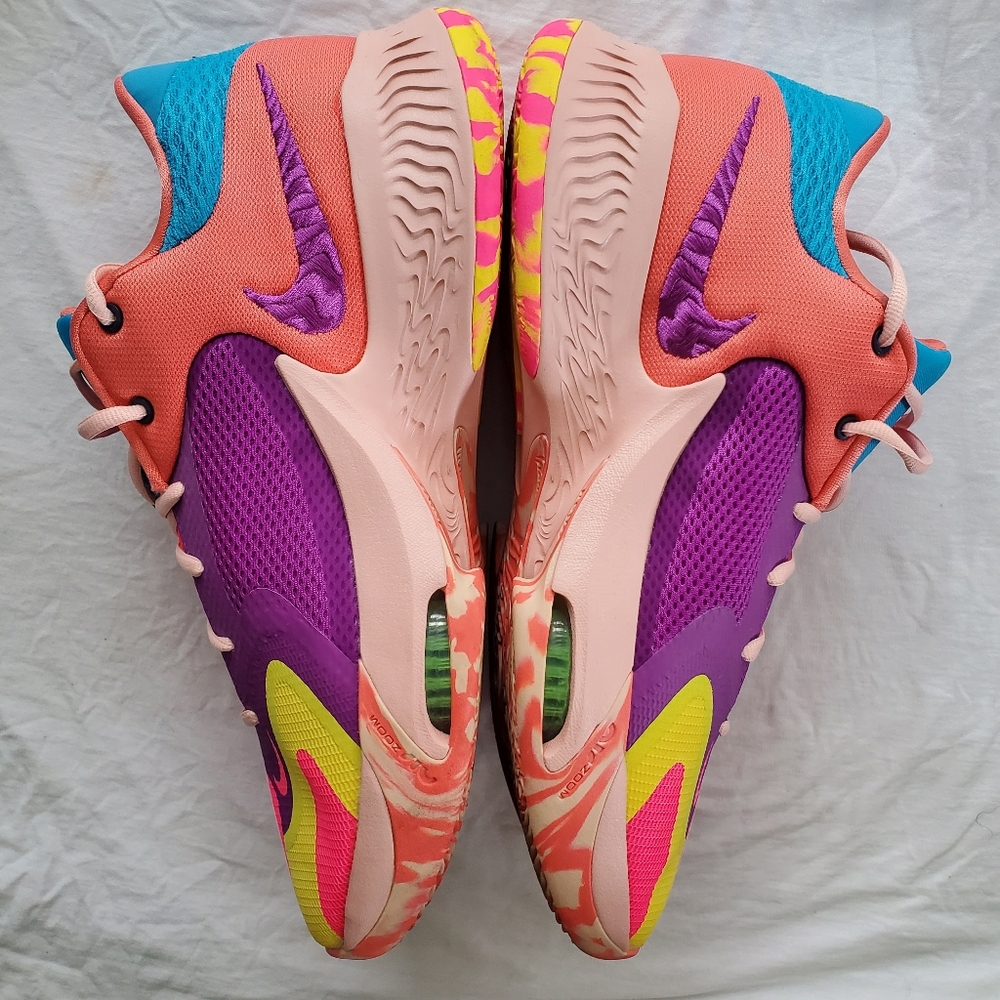 Nike Zoom Freak 4 Vivid Purple/Laser Blue - Picture 4 of 9